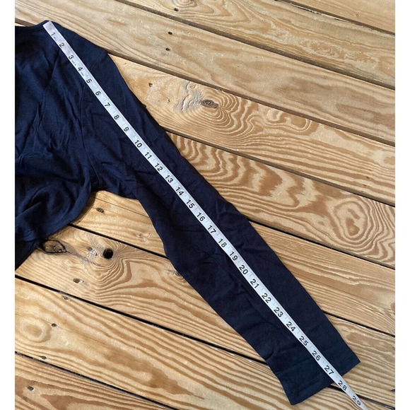 NEW Soulgani Active Open Back Long Sleeve Top Size Large Women’s Black - Picture 7 of 8